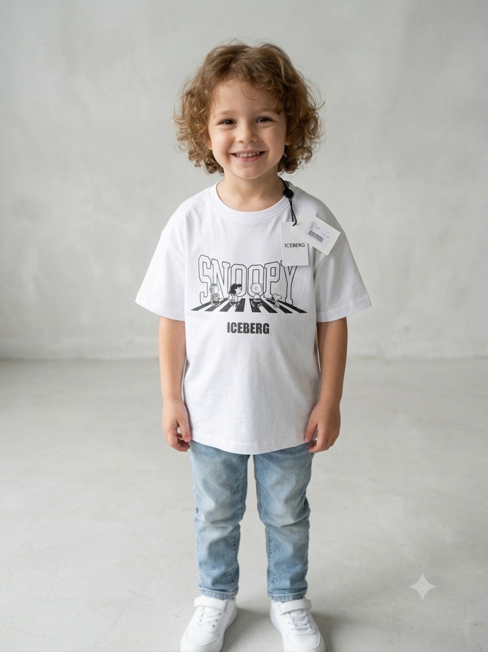 Snoopy Iceberg T Shirt for Kids (6-7)